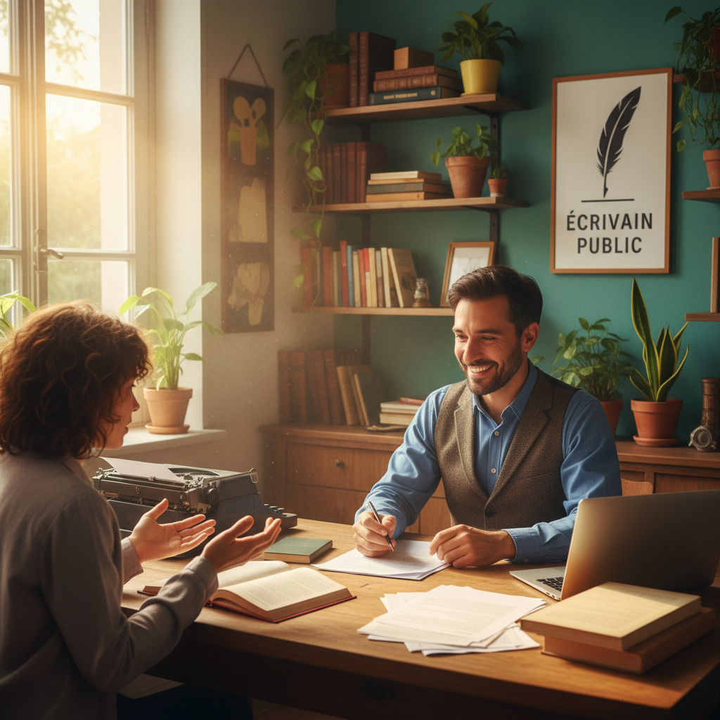 Écrivain public / Écrivaine publique