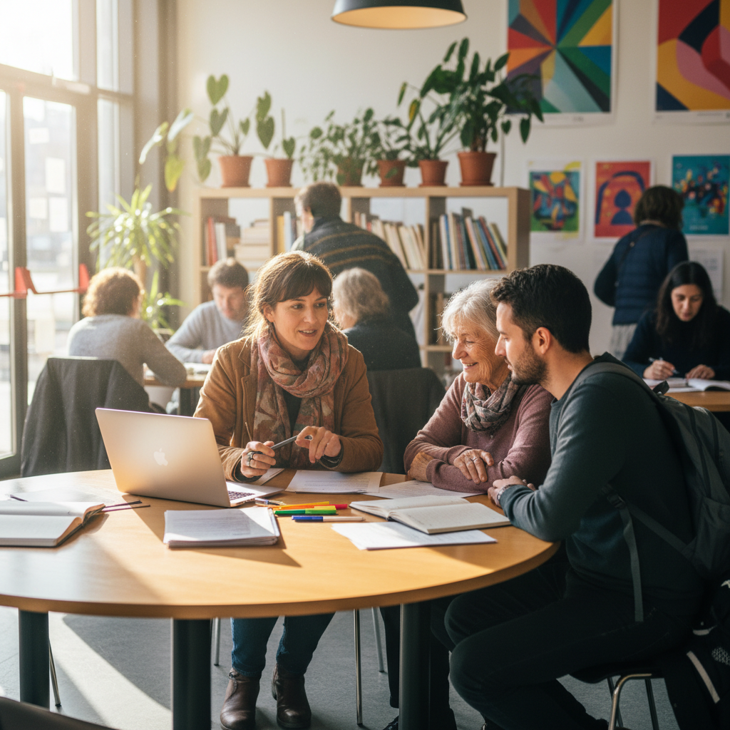 Écrivain public social / Écrivaine publique sociale
