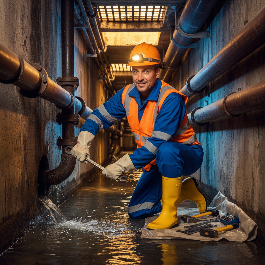 Égoutier (Maintenance réseau) / Égoutière