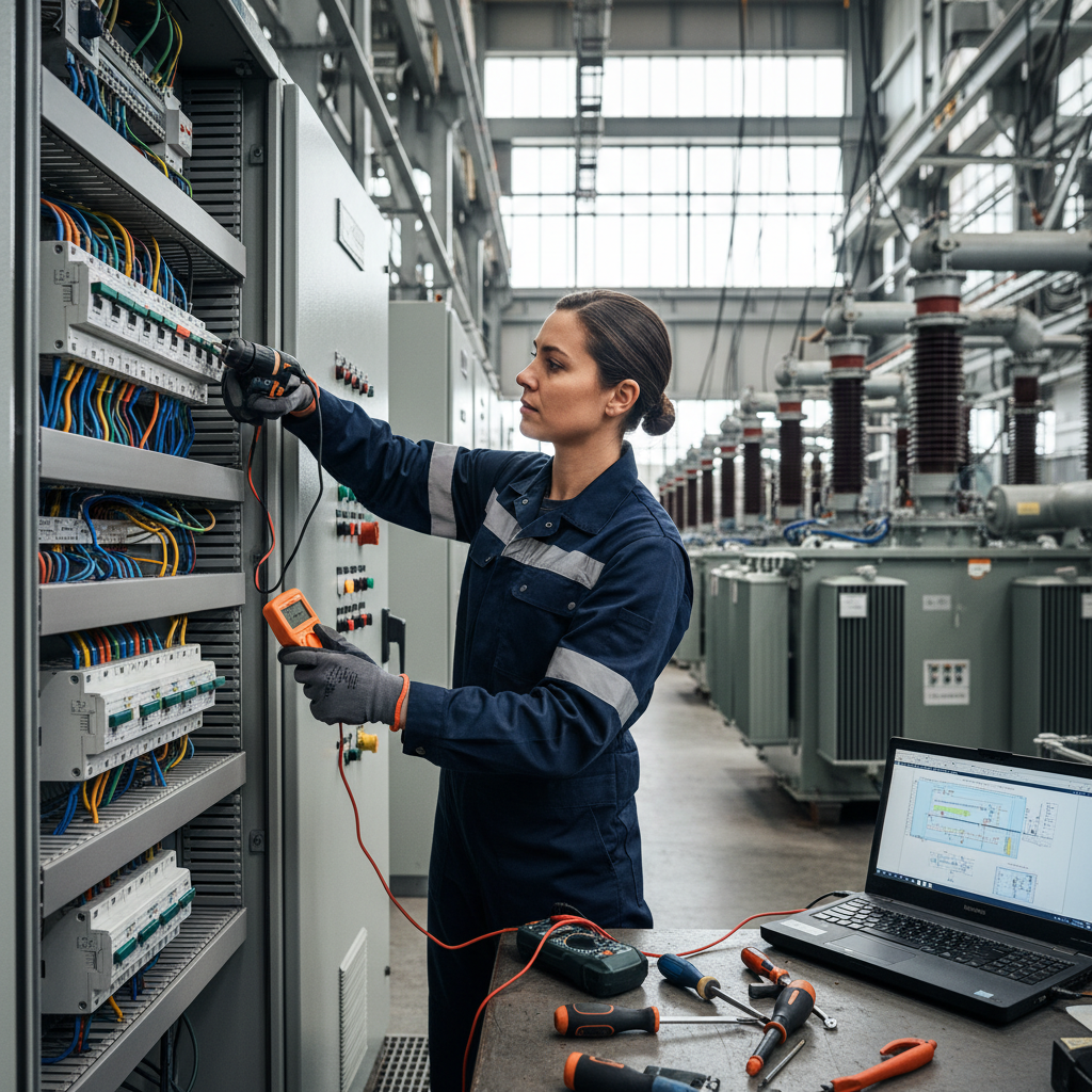 Electricien·ne de centrale électrique