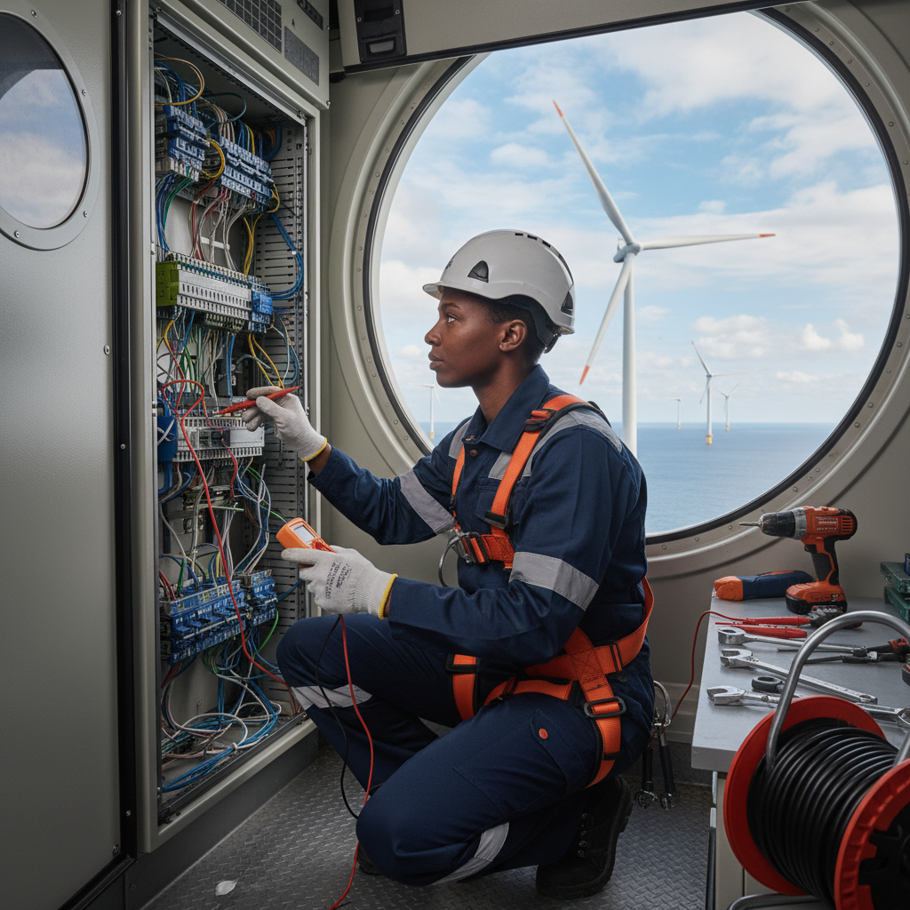 Electricien/Electricienne en énergie éolienne