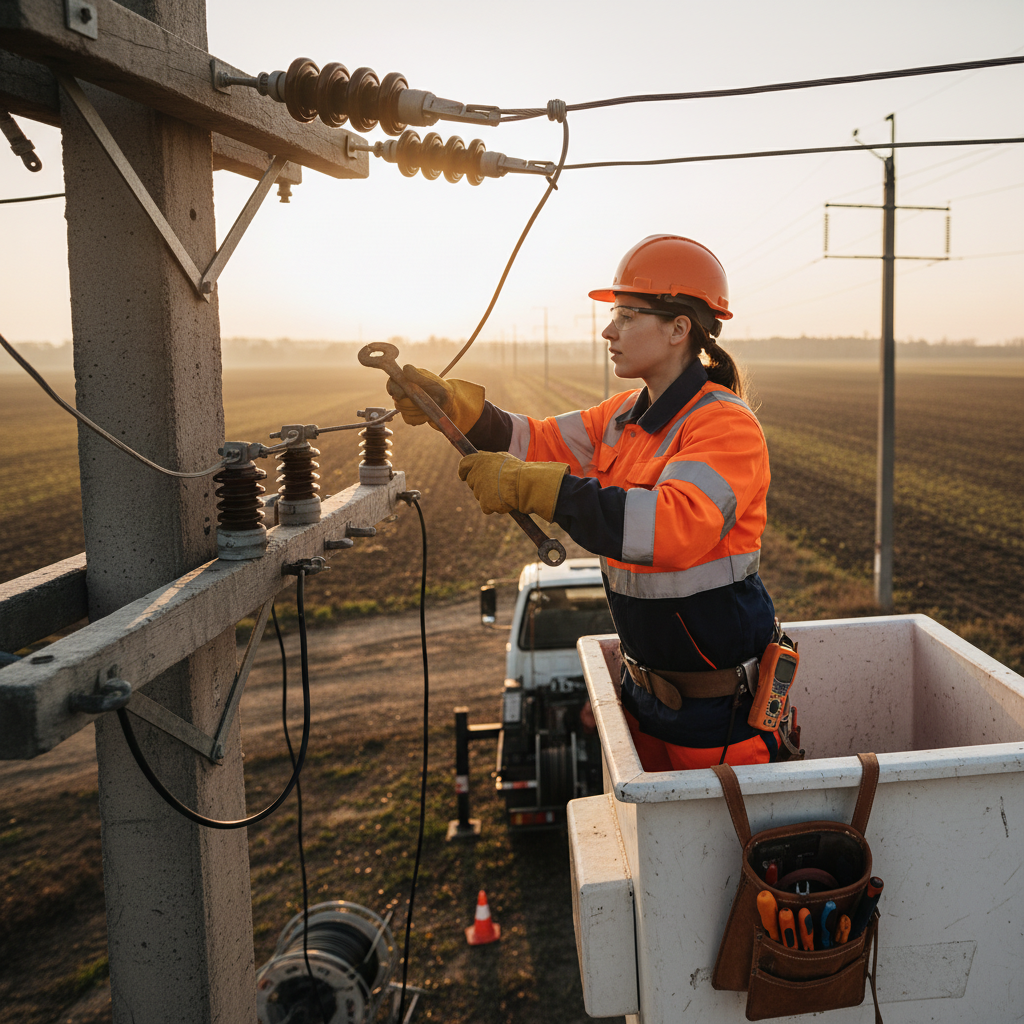 Electricien/Electricienne lignes et réseaux