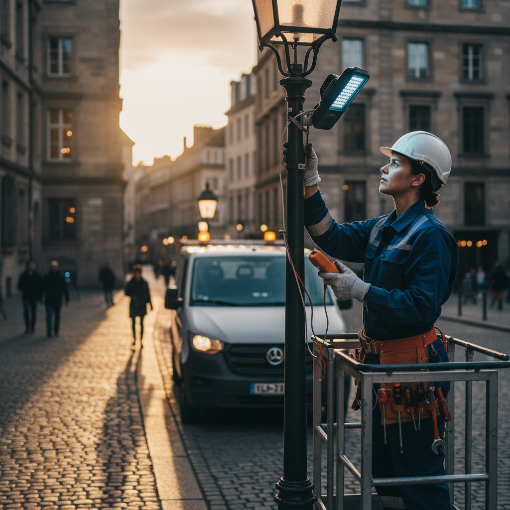 Electricien·ne d'éclairage public