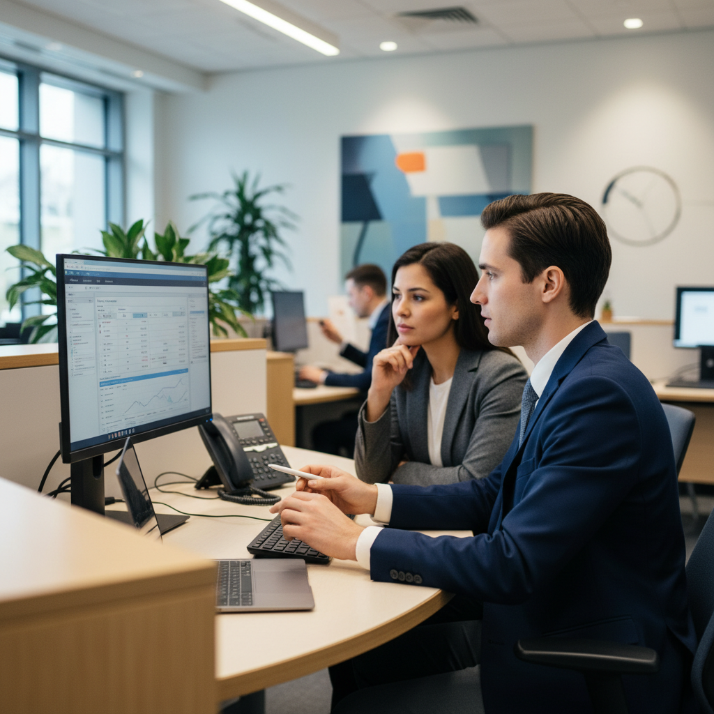 Employé·e de banque