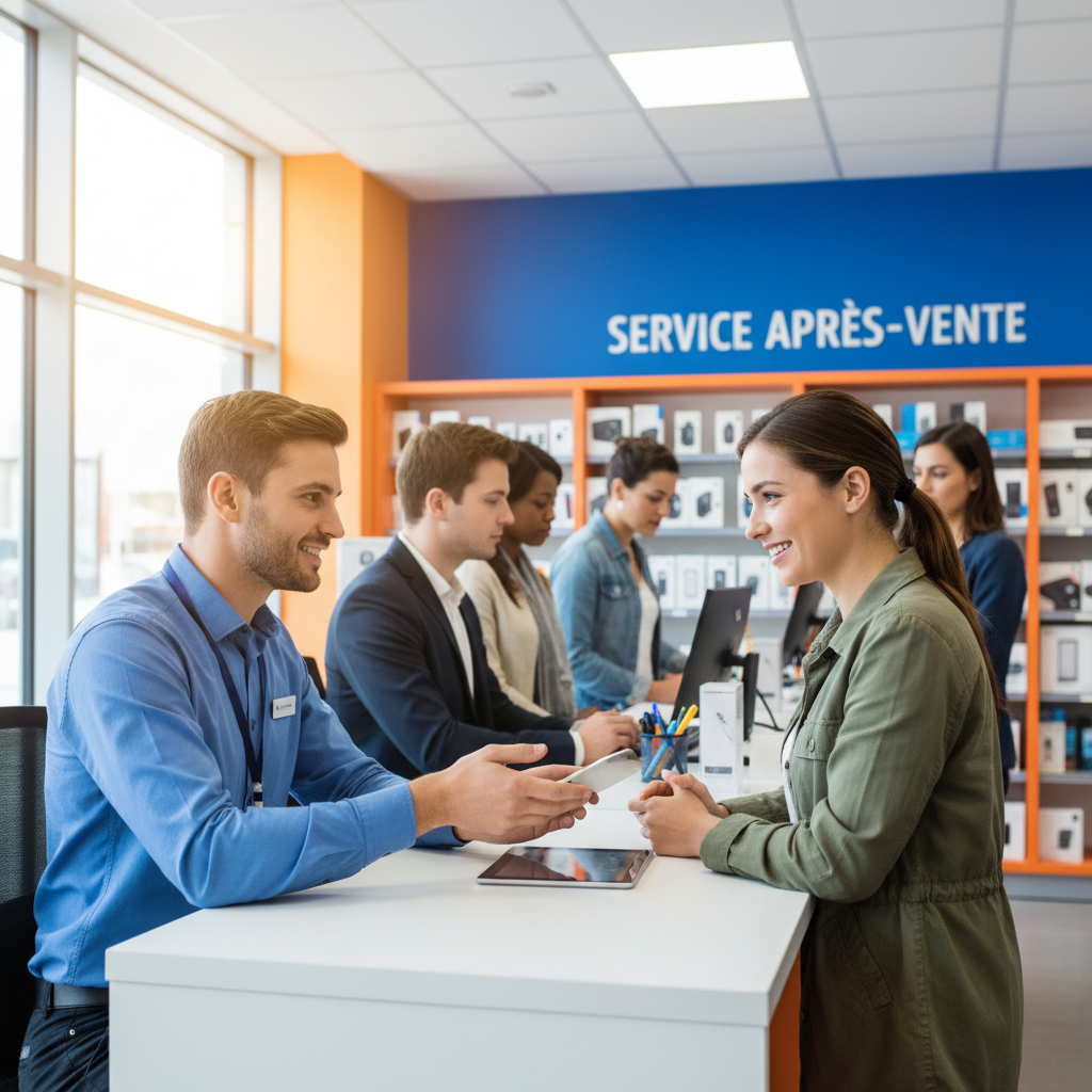 Employé de service après-vente (SAV) / Employée de service après-vente (Guichet)