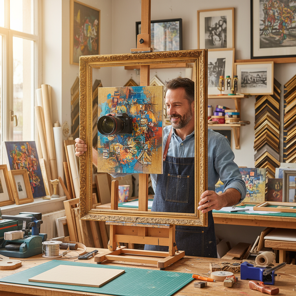 Encadreur d'art / Encadreuse d'art (Distinct de l'encadreur standard)