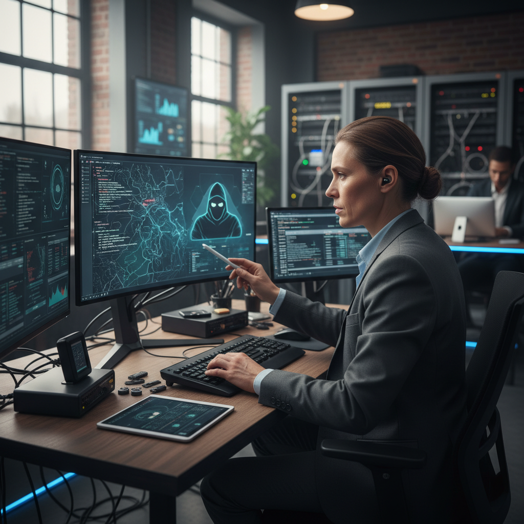 Enquêteur·rice spécialisé·e en criminalité informatique