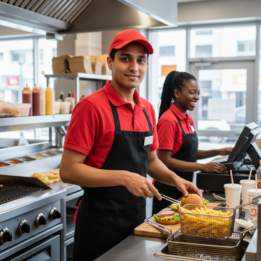 Equipier/Equipière en restauration rapide