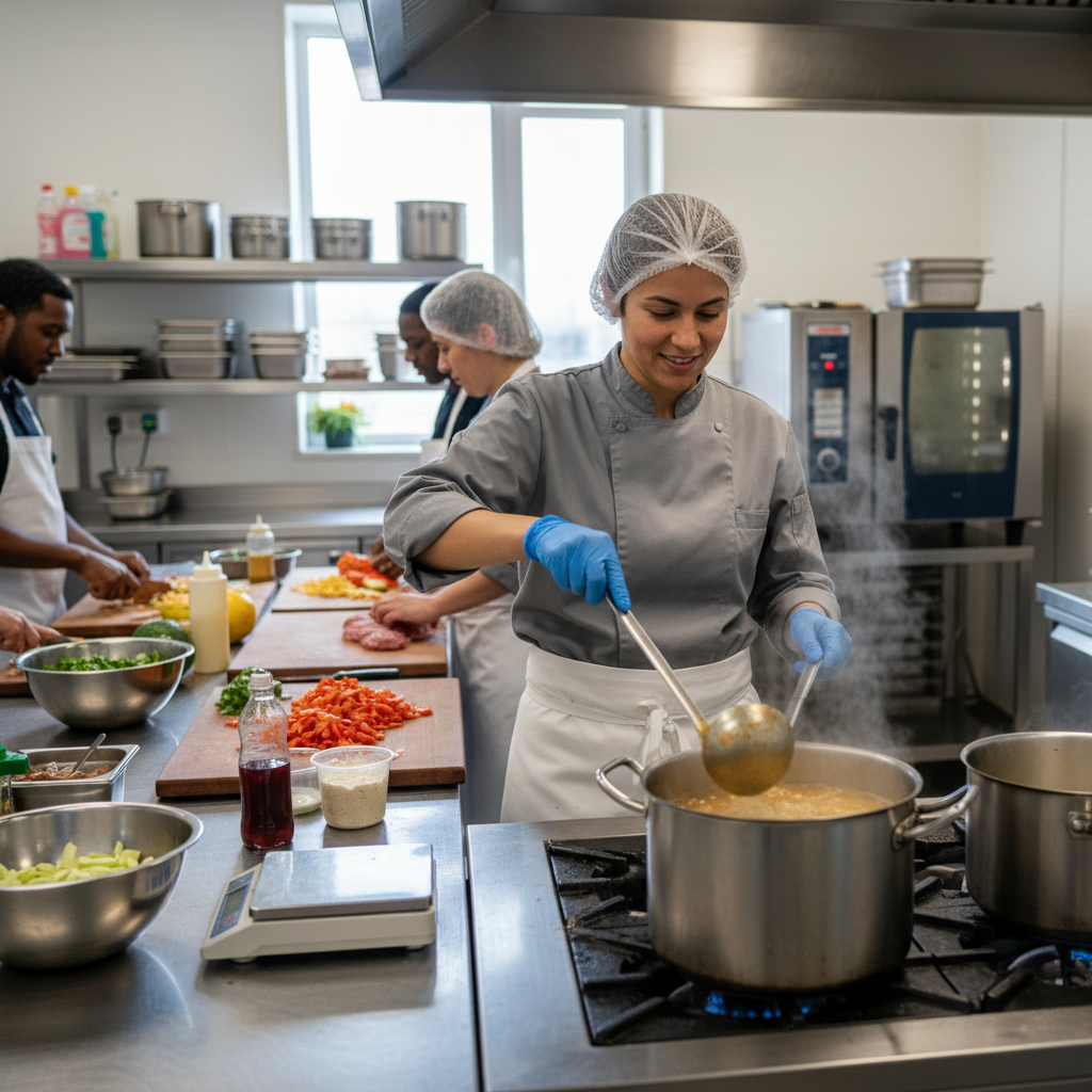 Equipier·ère polyvalent·e en cuisine de collectivité