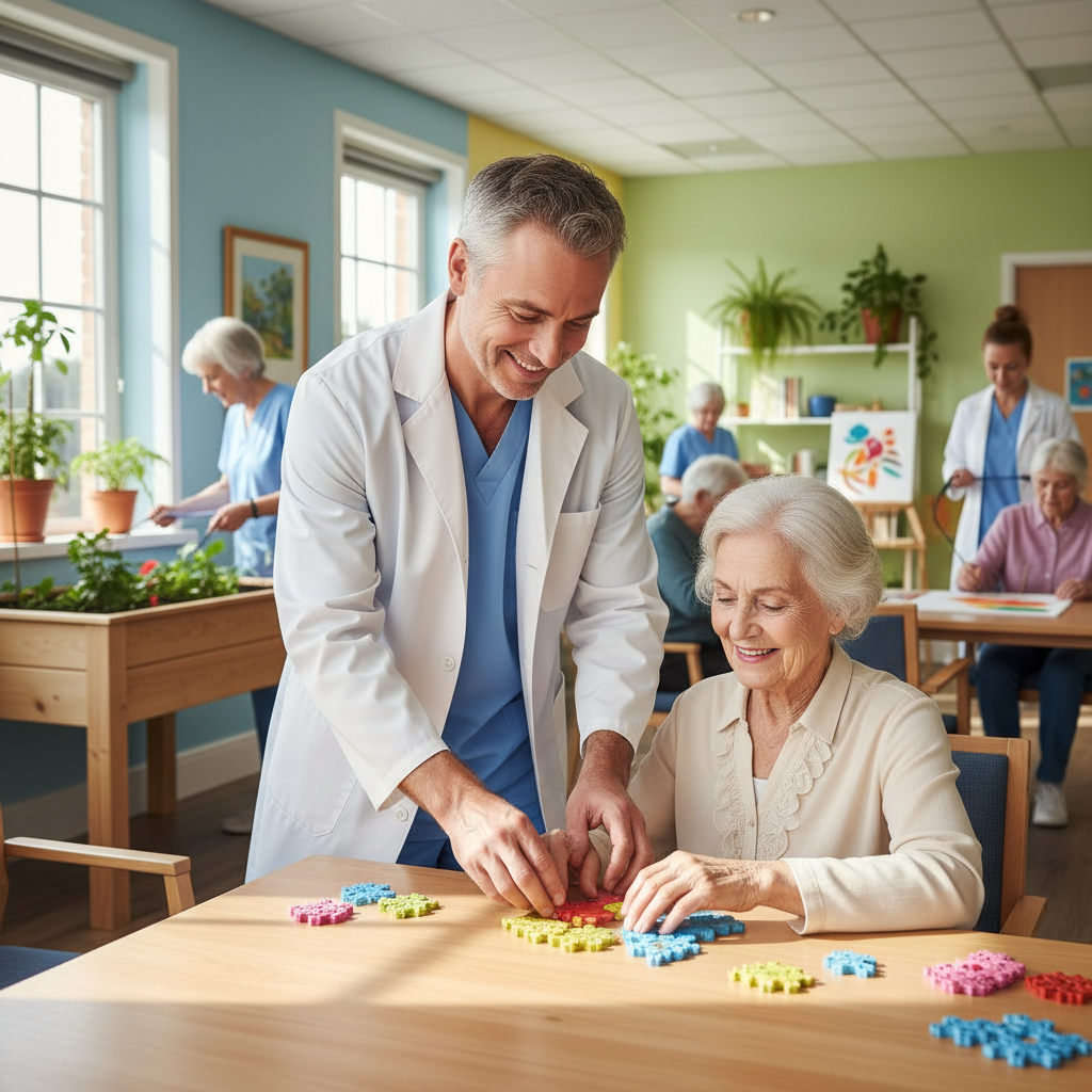 Ergothérapeute en gériatrie