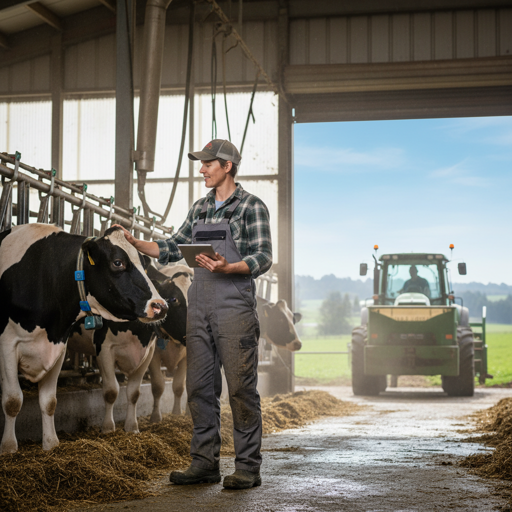 Exploitant·e de ferme laitière