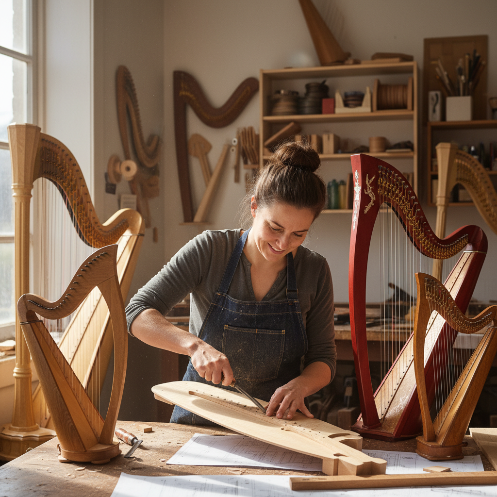 Facteur de harpes / Factrice de harpes