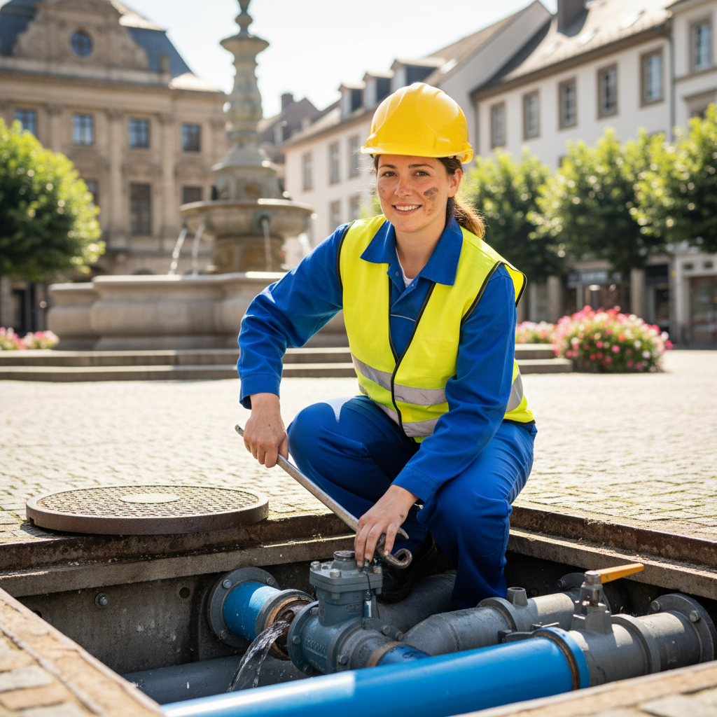 Fontainier communal (Réseaux d'eau) / Fontainière communale