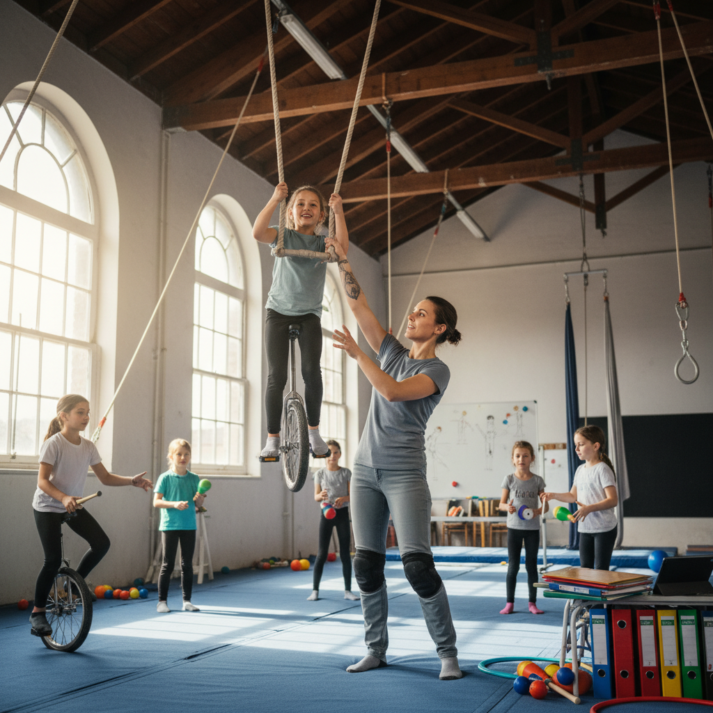 Formateur·rice en arts du cirque