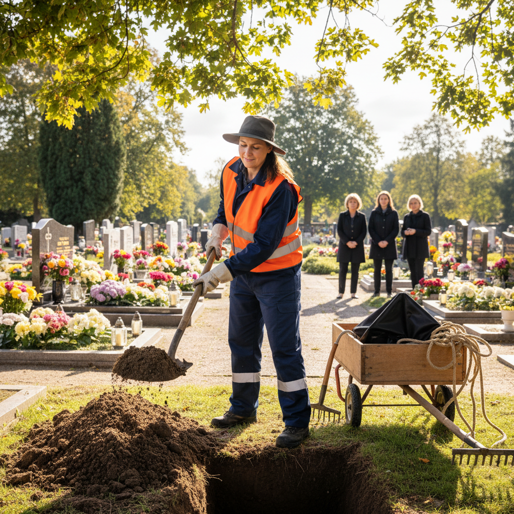 Fossoyeur communal / Fossoyeuse communale