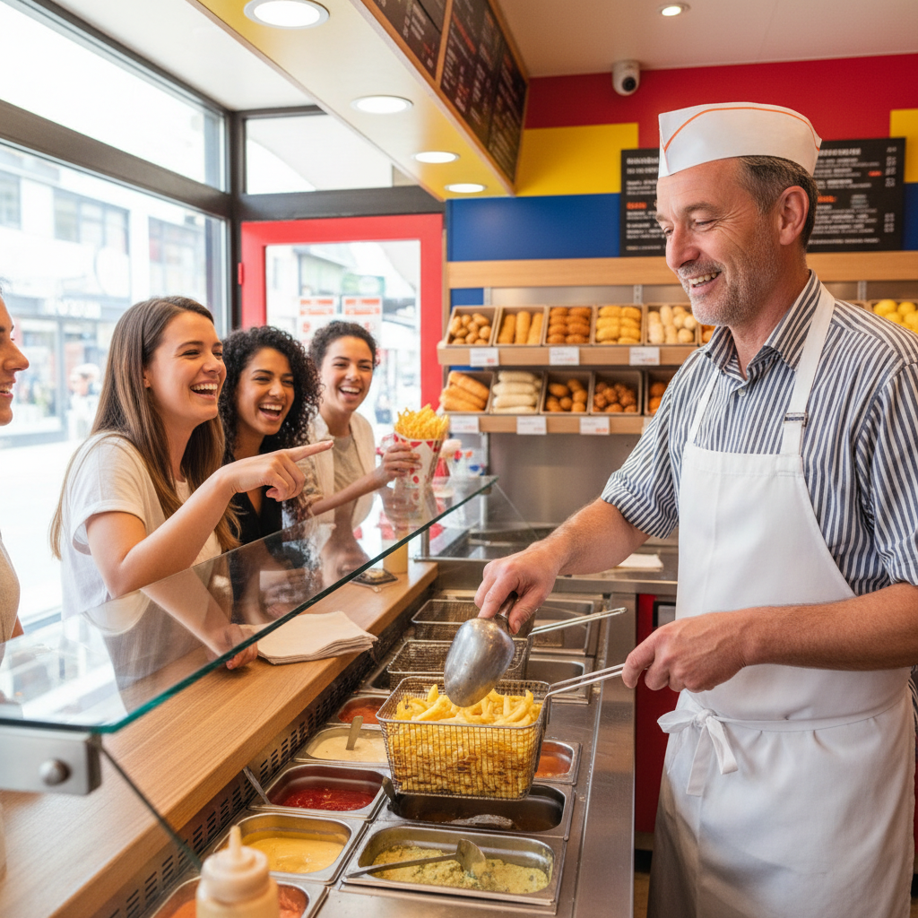 Frituriste (Exploitant ou employé de friterie)