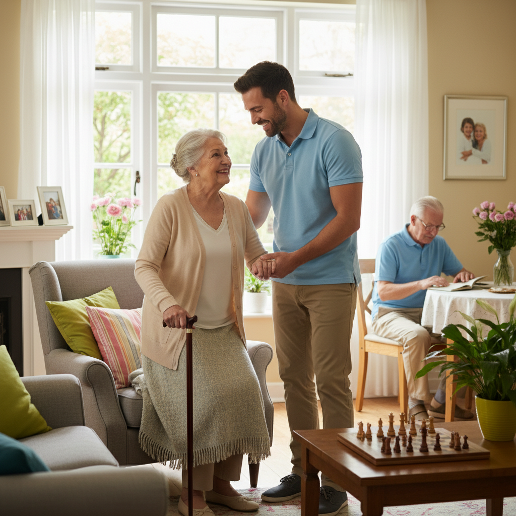 Garde à domicile (Personnes âgées/malades)