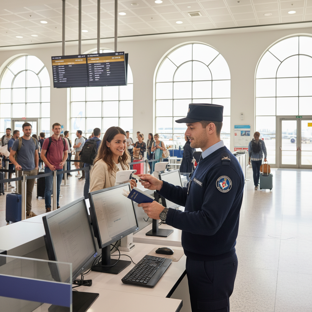 Garde-frontière (Aéroports/Eurostar)