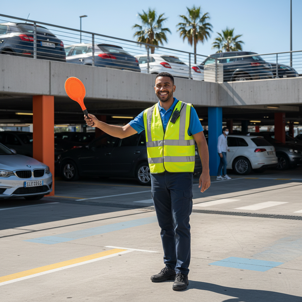 Gardien de parking / Gardienne de parking