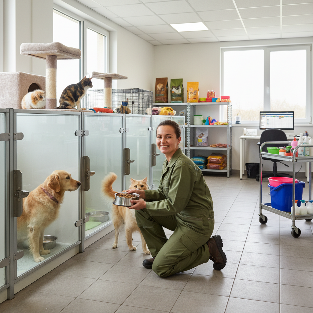 Gérant·e d’une pension pour animaux
