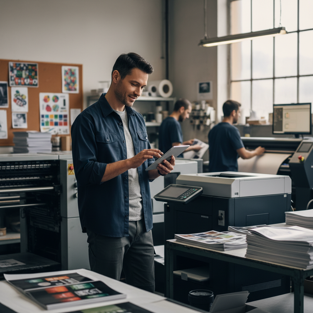 Gérant·e d'imprimerie
