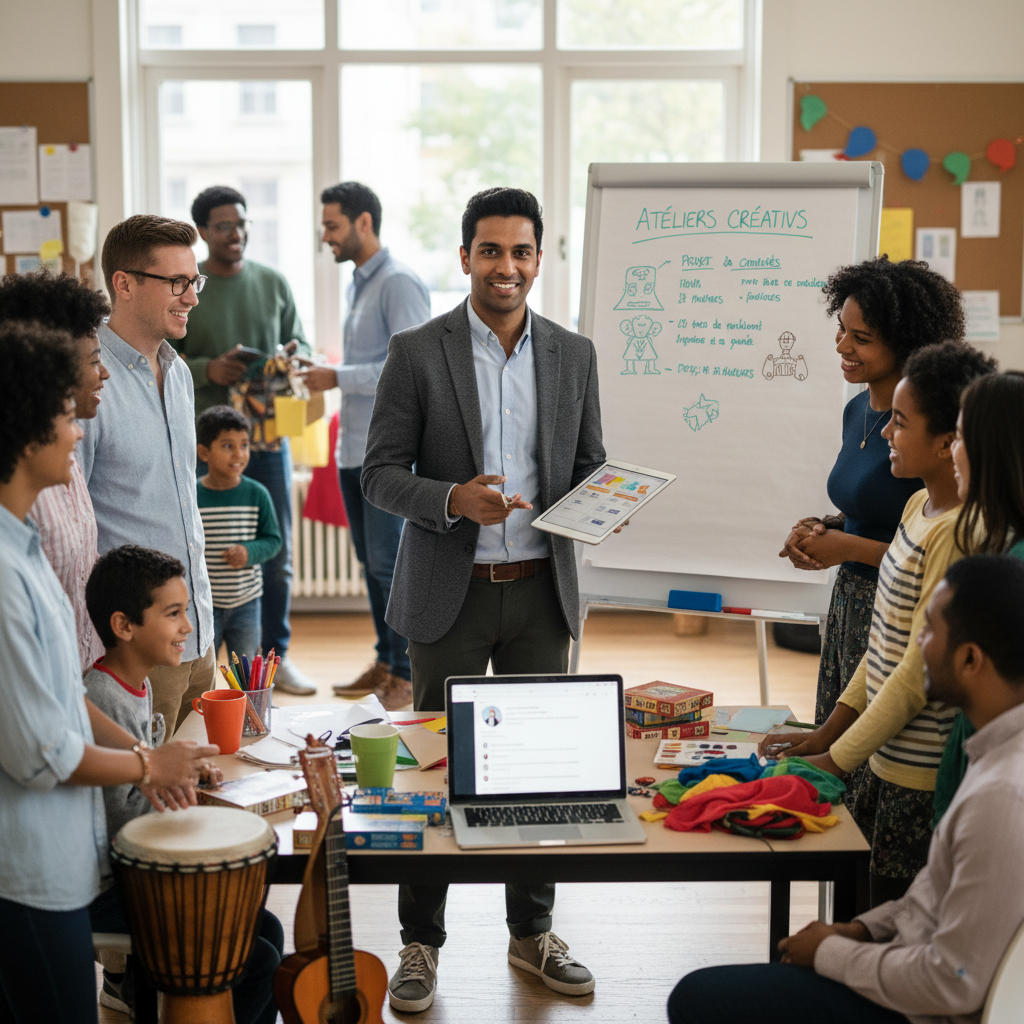 Gestionnaire-coordinateur·rice socioculturel·le