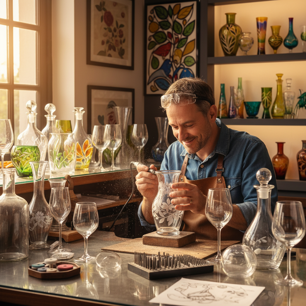 Graveur sur verre / Graveuse sur verre