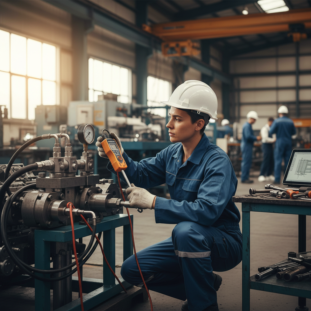 Hydraulicien/Hydraulicienne