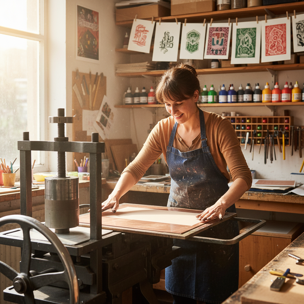 Imprimeur en taille-douce / Imprimeuse en taille-douce