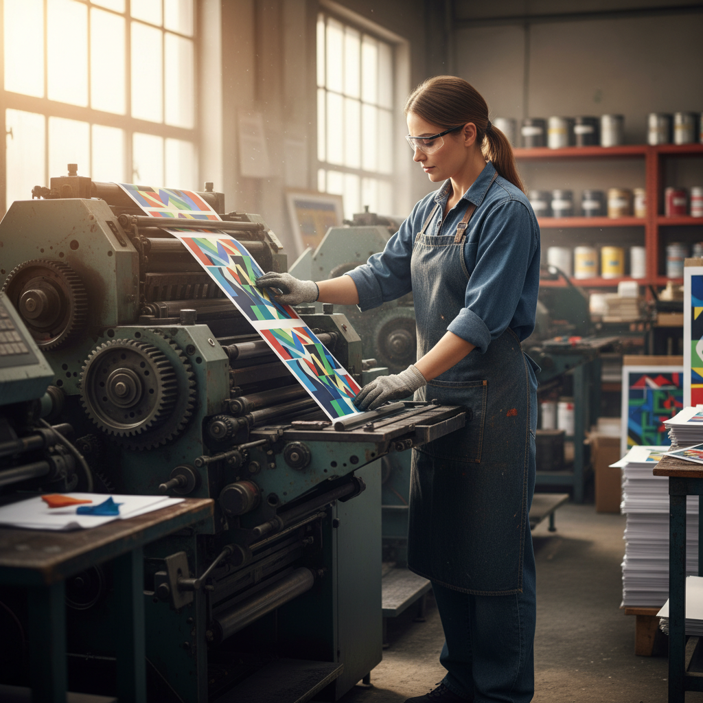 Imprimeur offset / Imprimeuse offset