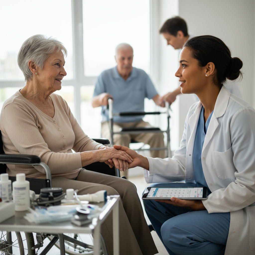 Infirmier·ère spécialisé·e en gériatrie et psychogériatrie