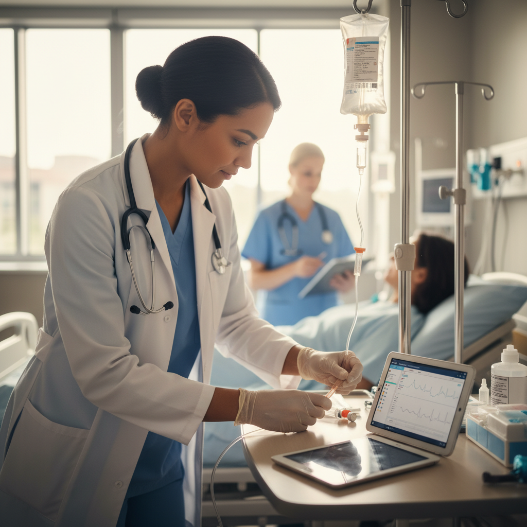 Infirmier·ère spécialisé·e en oncologie