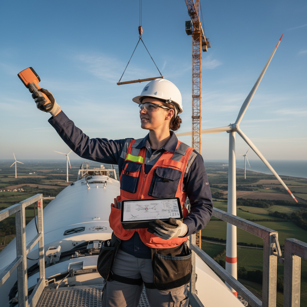 Ingénieur·e en construction d'éolienne
