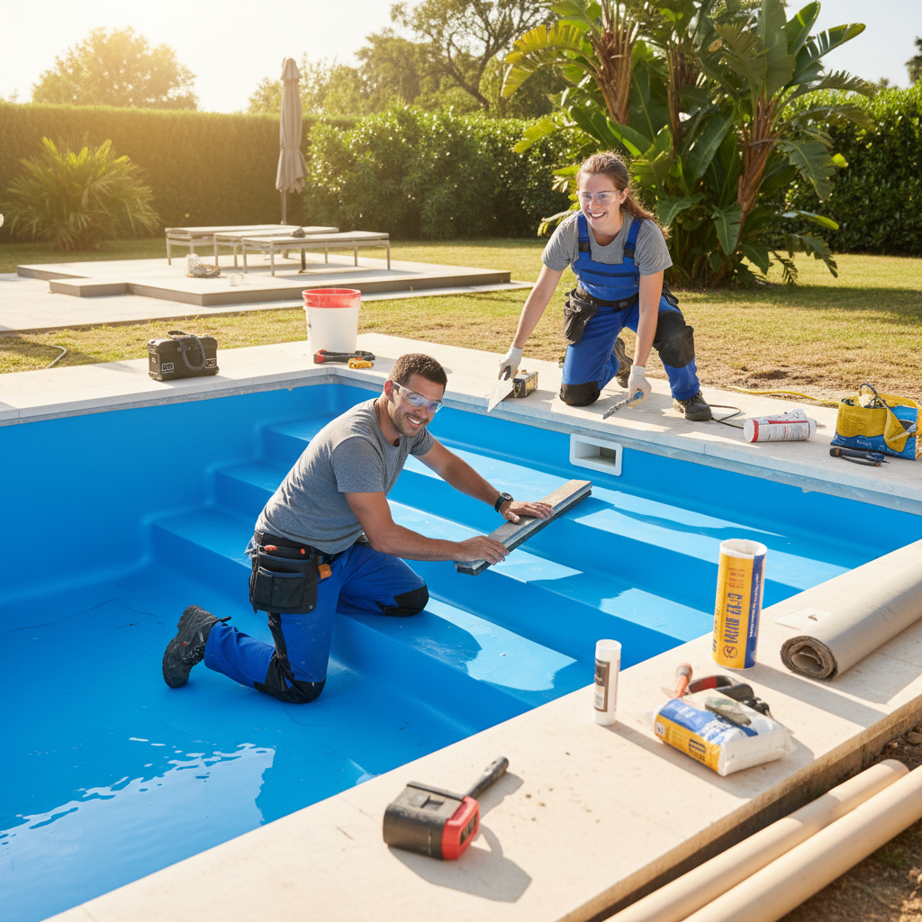 Installateur de piscines (Coques/Liner) / Installatrice de piscines