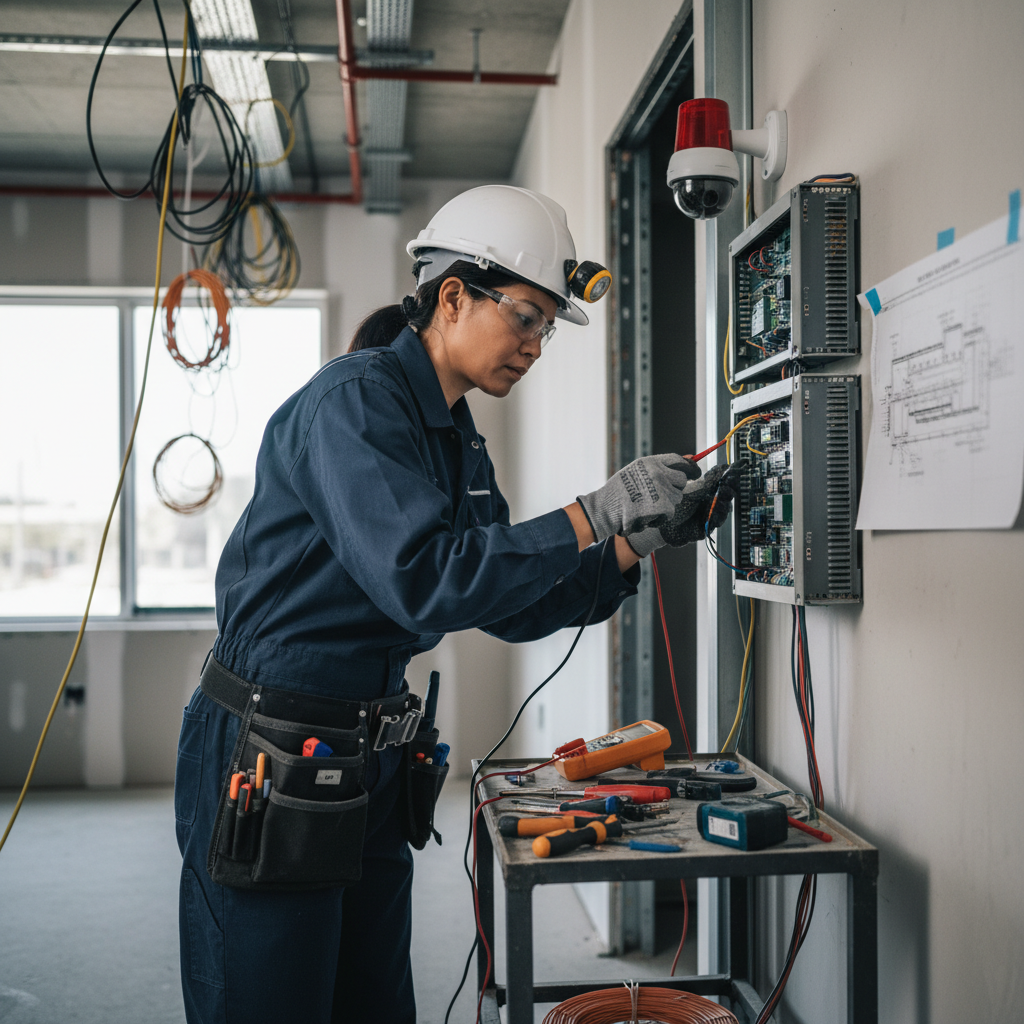 Installateur/Installatrice d'alarmes et de systèmes de sécurité électroniques