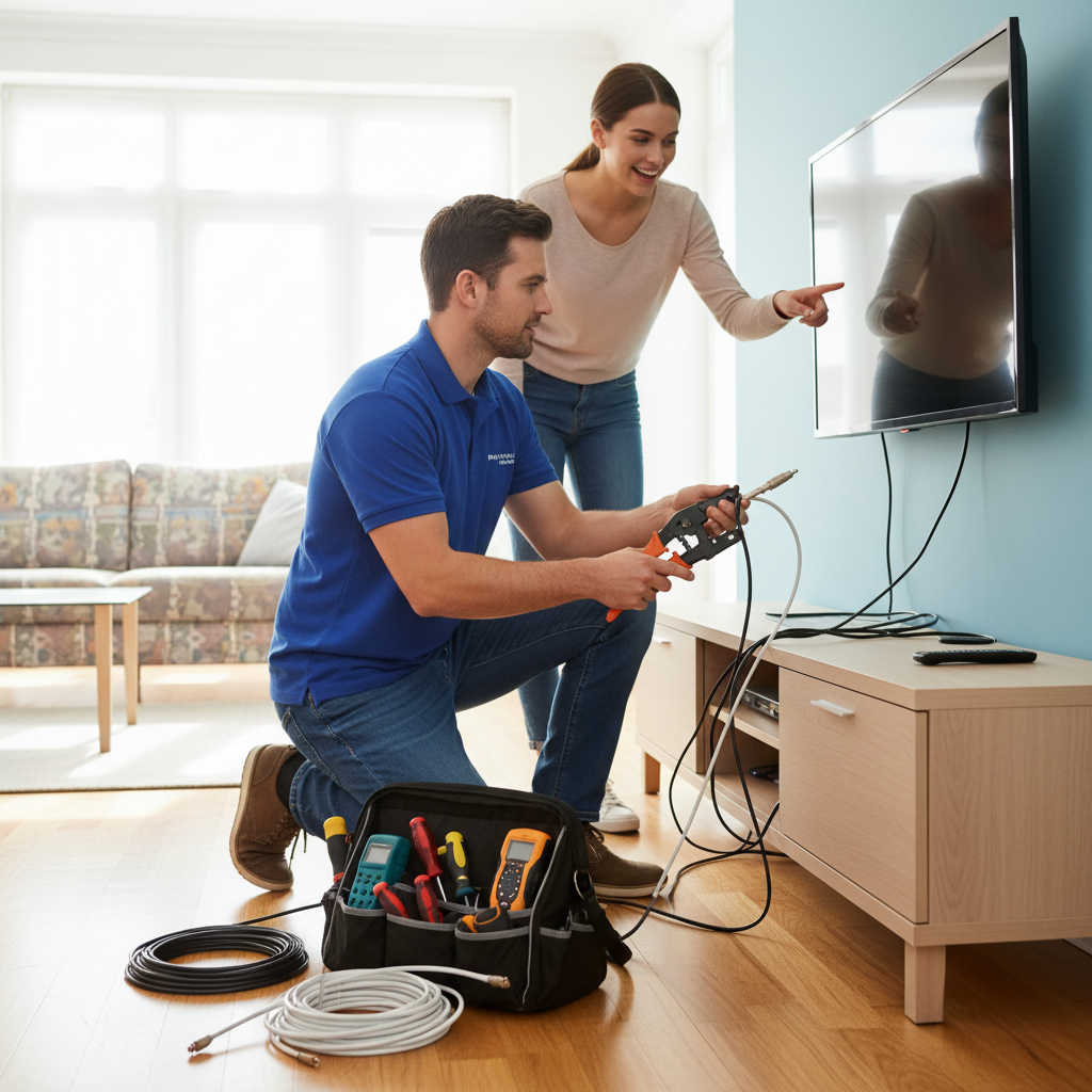 Installateur internet et TV (Terrain) / Installatrice internet et TV