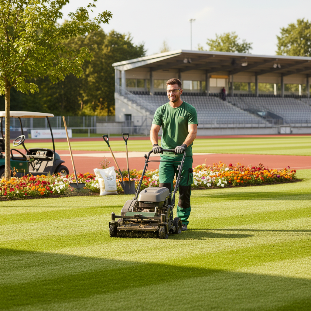 Jardinier de terrain de sport (Groundsman) / Jardinière de terrain de sport