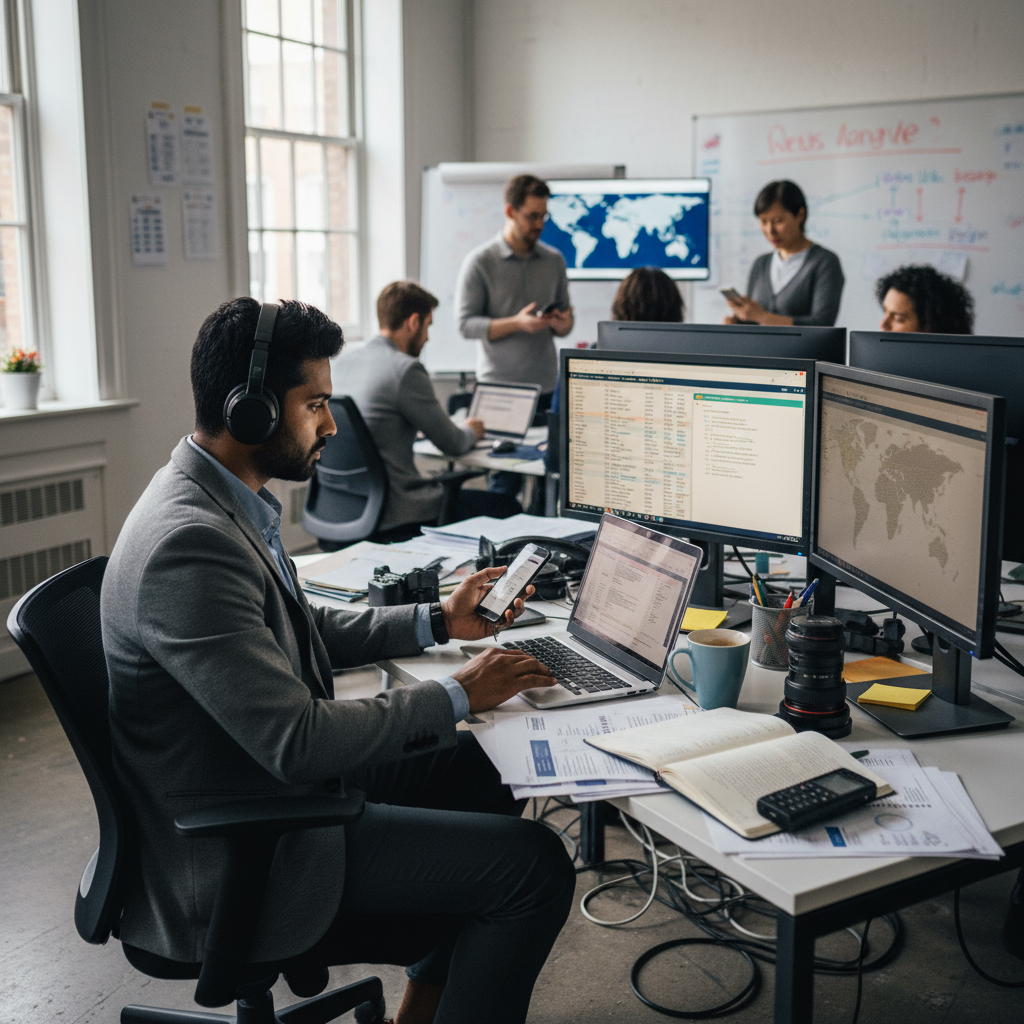 Journaliste d'agence (h/f)