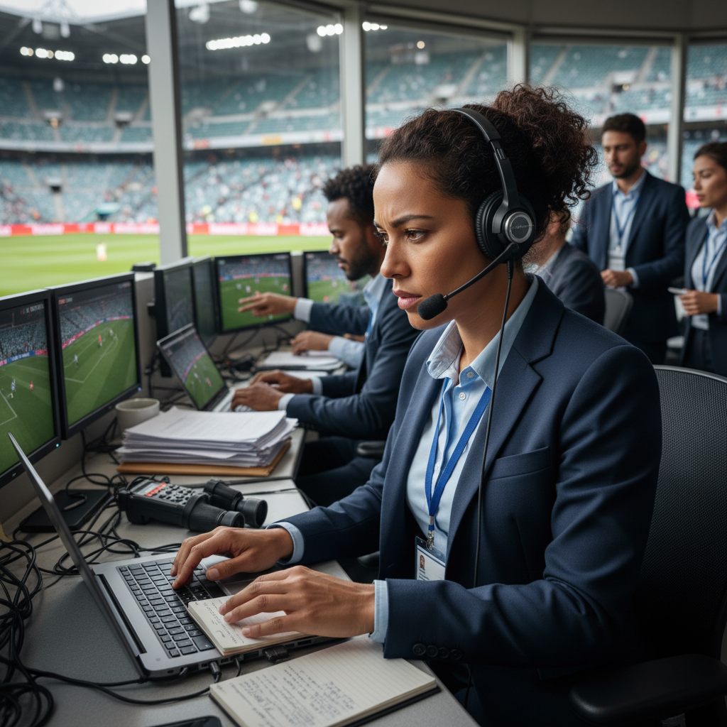 Journaliste sportif/Journaliste sportive