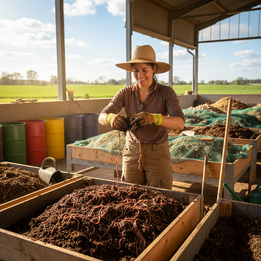 Lombriculteur / Lombricultrice (Vers de terre)