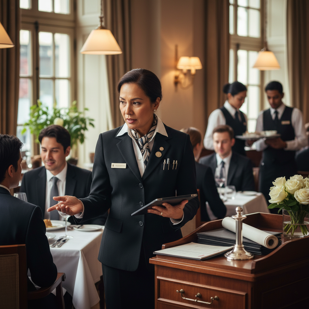 Maître d'hôtel / Maîtresse d'hôtel