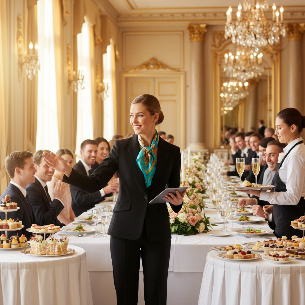 Maître d'hôtel banquets / Maîtresse d'hôtel banquets