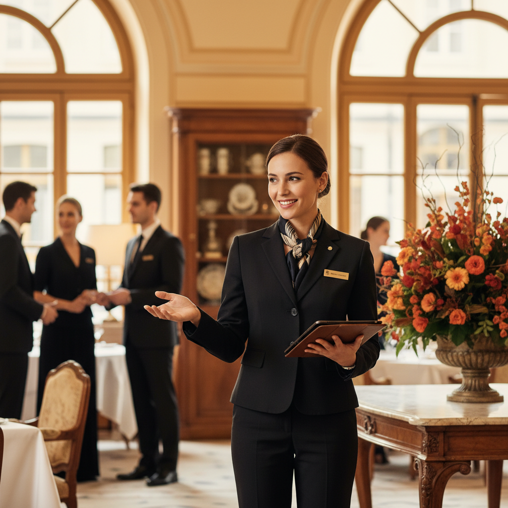 Maître d'hôtel majordome / Maîtresse d'hôtel majordome