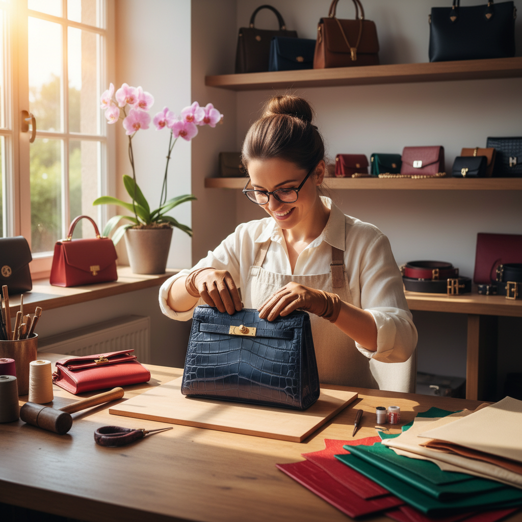 Maroquinier de luxe / Maroquinière de luxe