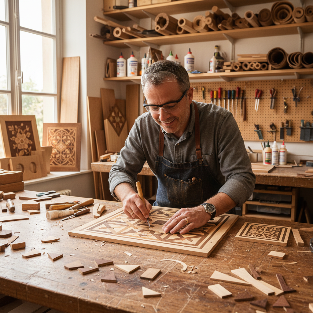 Marqueteur / Marqueteuse (Décoration bois)