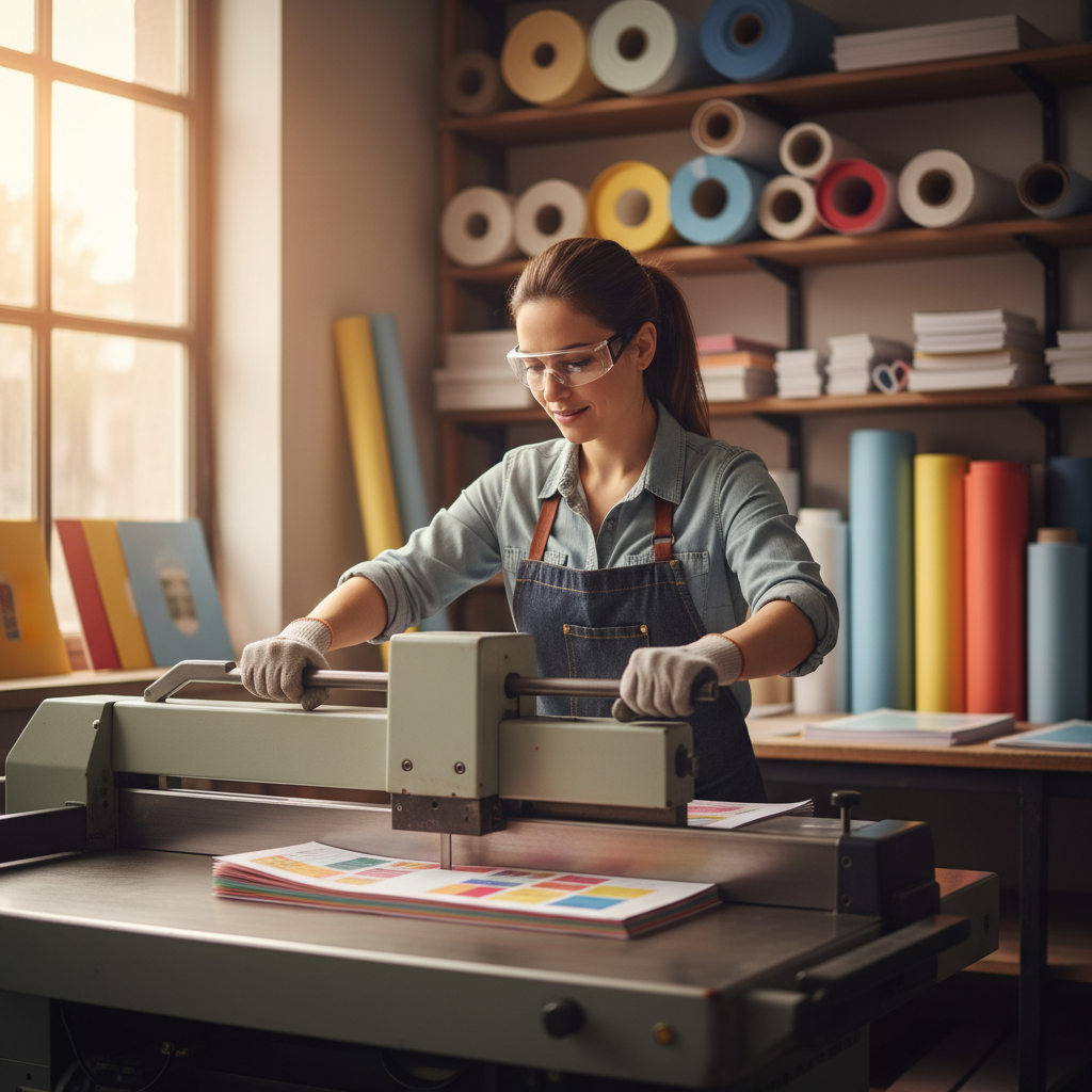 Massicotier / Massicotière (Coupe papier)