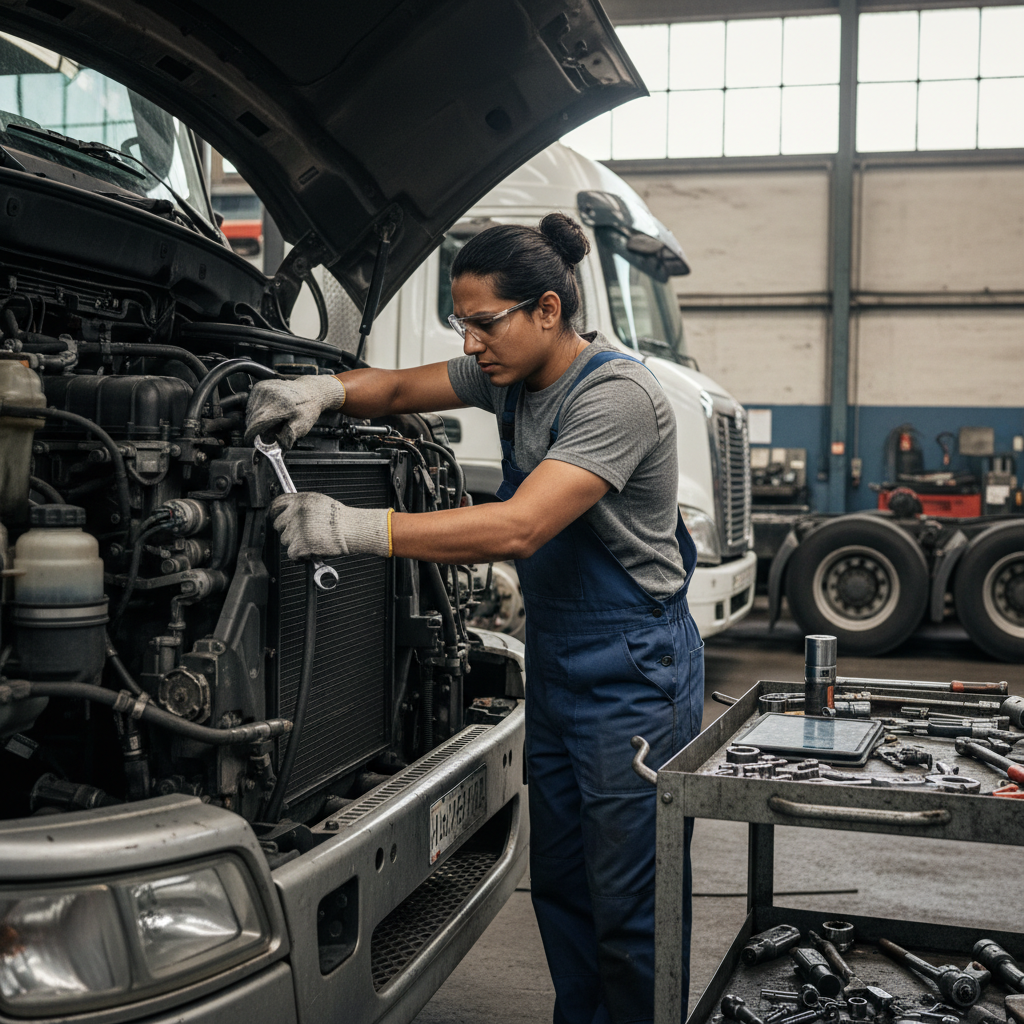 Mécanicien·ne de poids lourds