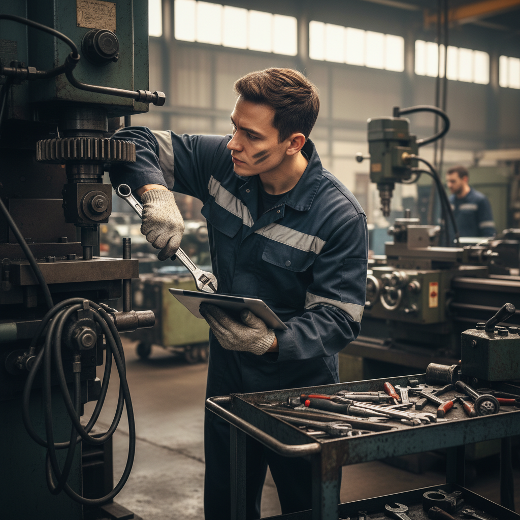 Mécanicien·ne industriel·le