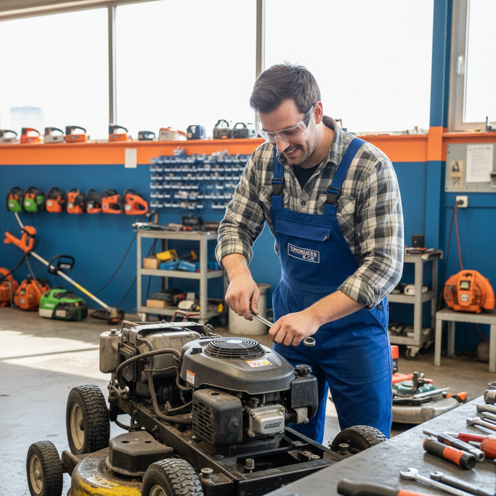 Mécanicien petit élevage (Tondeuses, etc.) / Mécanicienne petit élevage