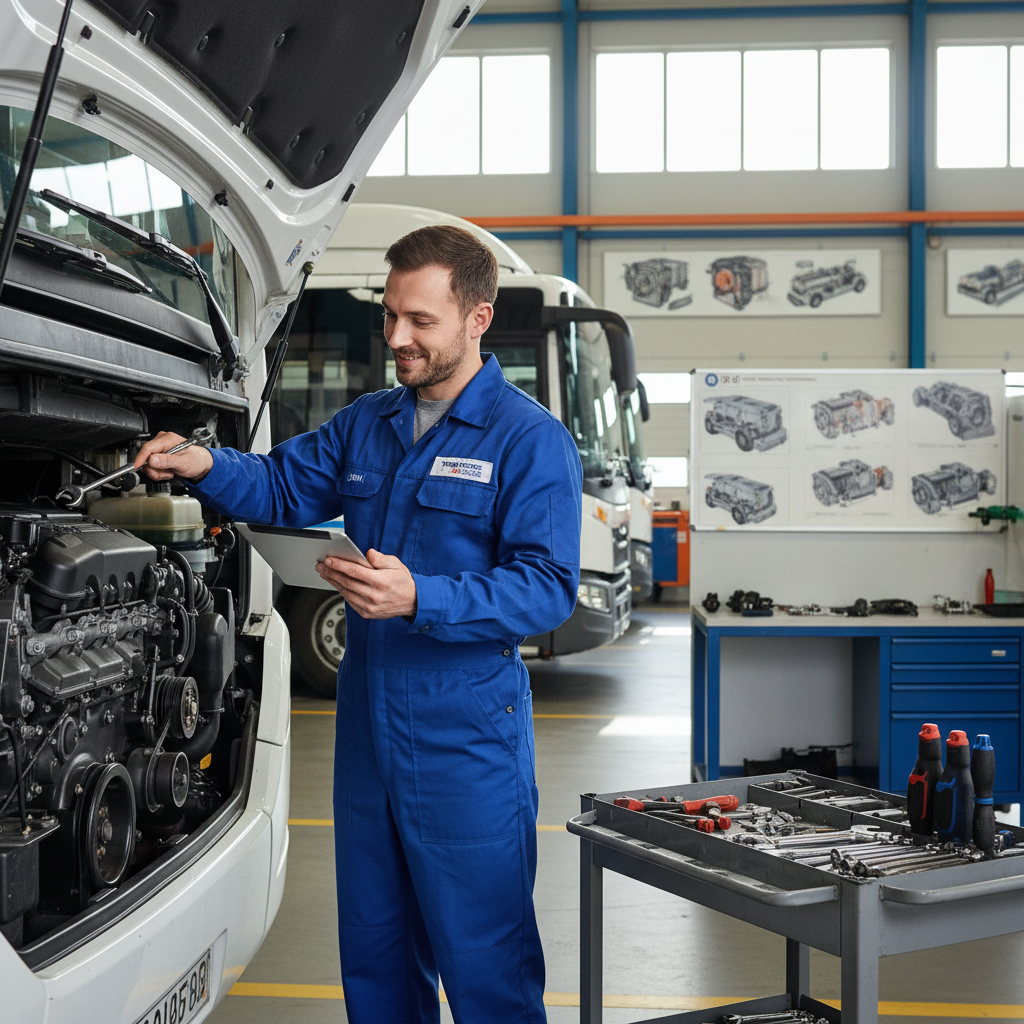 Mécanicien poids lourds et bus / Mécanicienne poids lourds et bus